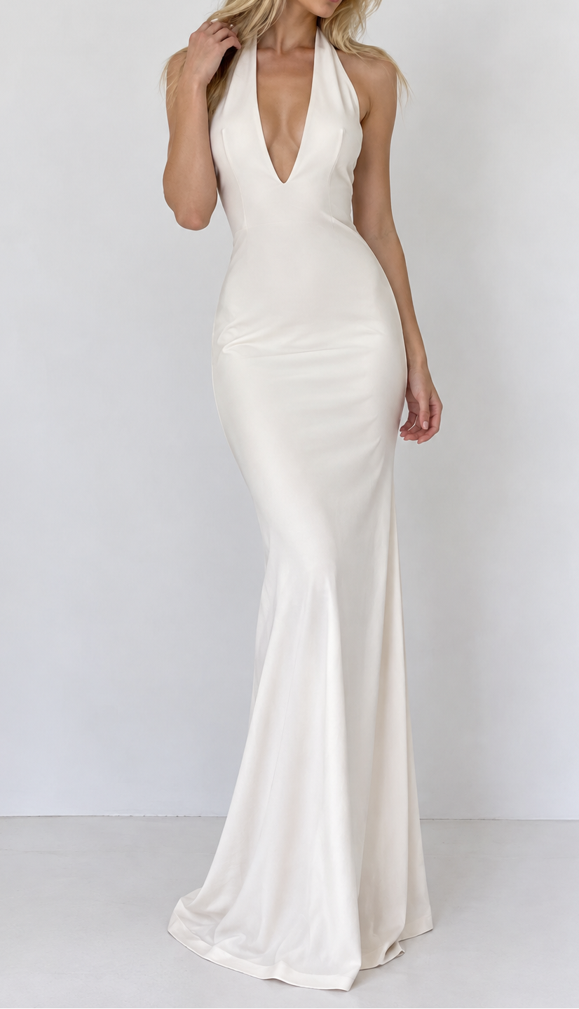 Vestido Marlena Crema